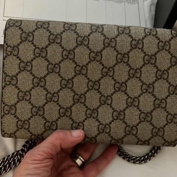 Gucci Dionysus GG supreme wallet on a chain.*** sorry NO BUNDLE** - Picture 5 of 8